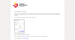 Desktop Screenshot of changelives.lssmn.org